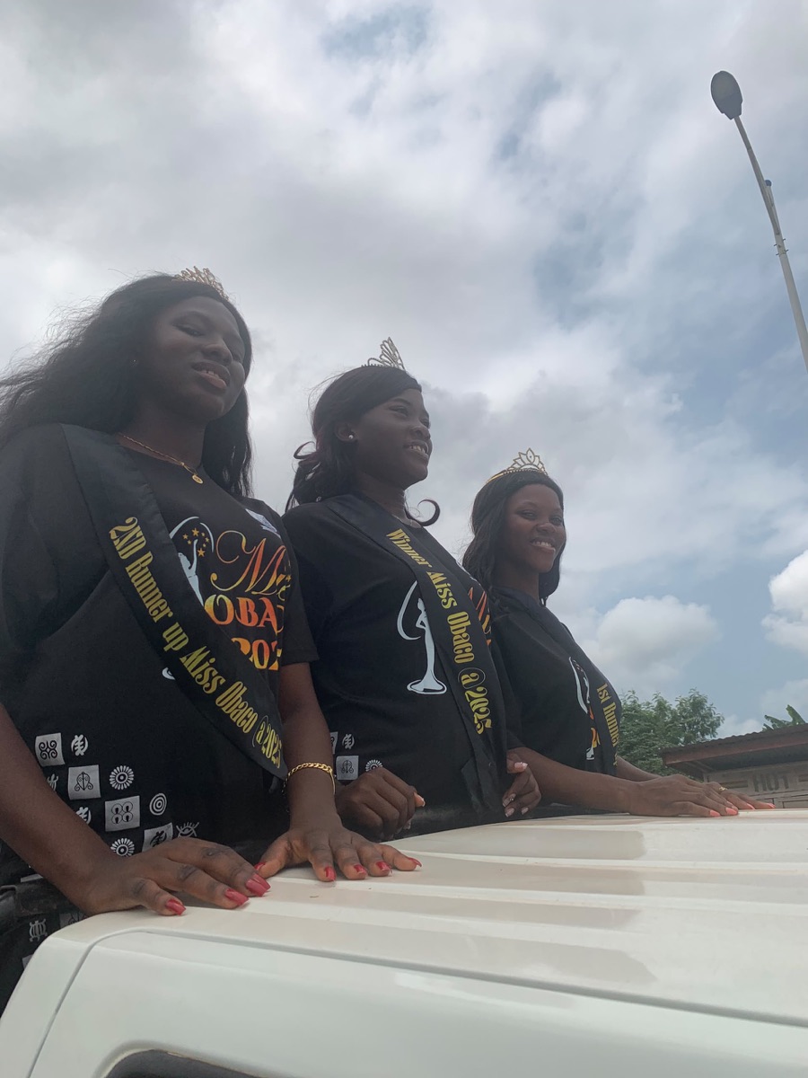 Miss Obaco pageant winners